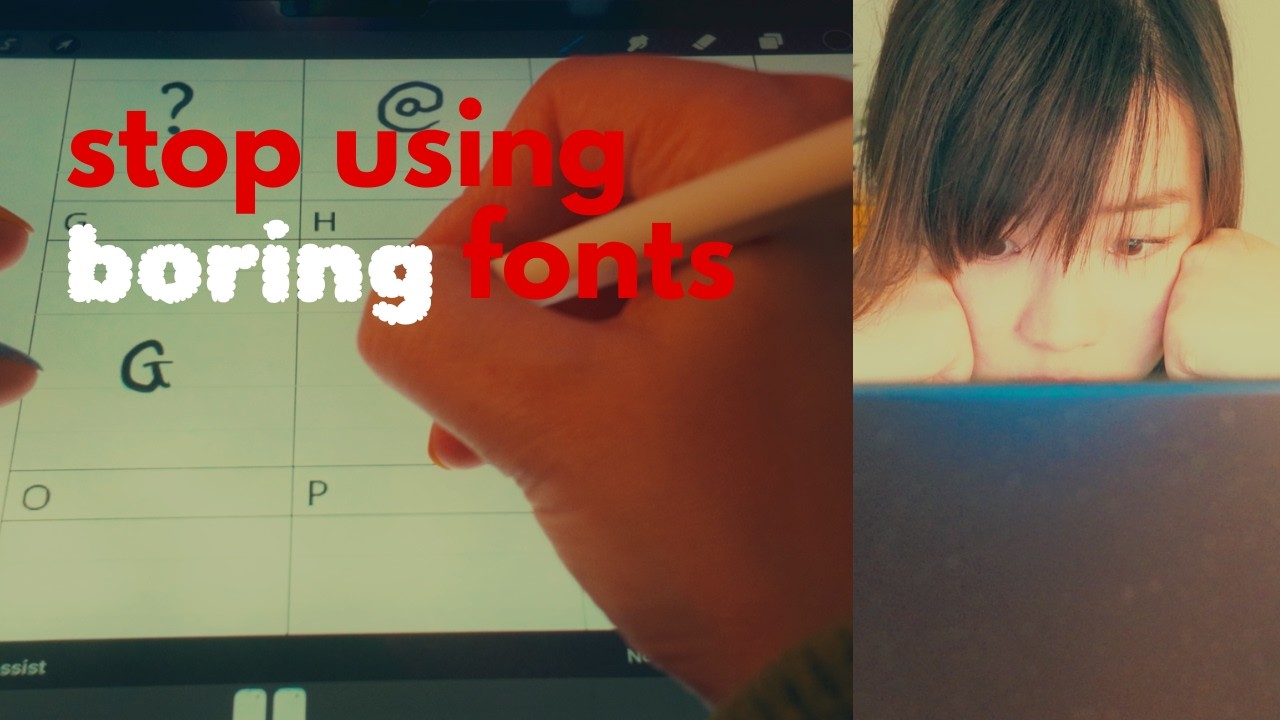 How I turned my handwriting into a font