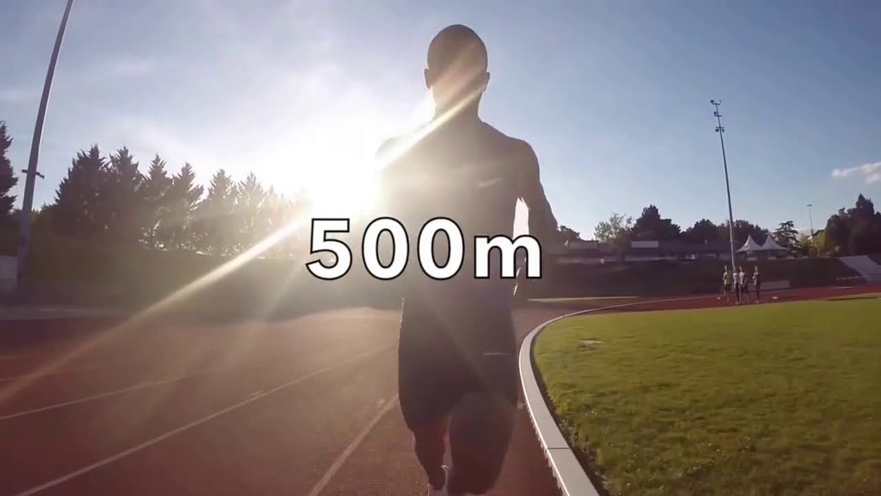 Entrenamiento del campeón olímpico de 1500mts Taoufik Makhloufi