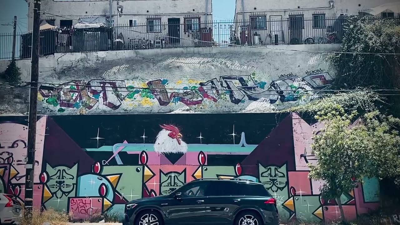 EMSSTREETART 127 : OCCIDENTAL BLVD AND SUNSET BLVD, LOS ANGELES