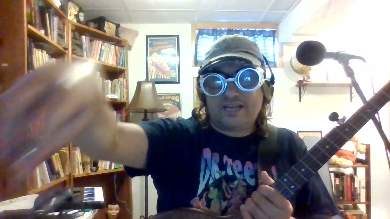 BEEFUS's modded Gold Tone EB-5 Electric Banjo!