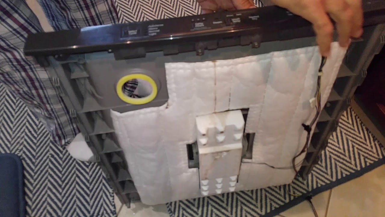 Replace control panel cover for GE Dishwasher gdt530psd2ss