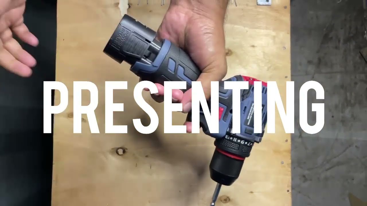 THOR BL Motor 18V Cordless Drill Machine Metal Chuck 50 N.M TQ, 2 Speed Modes 0-500 RPM/ 0-3000 RPM