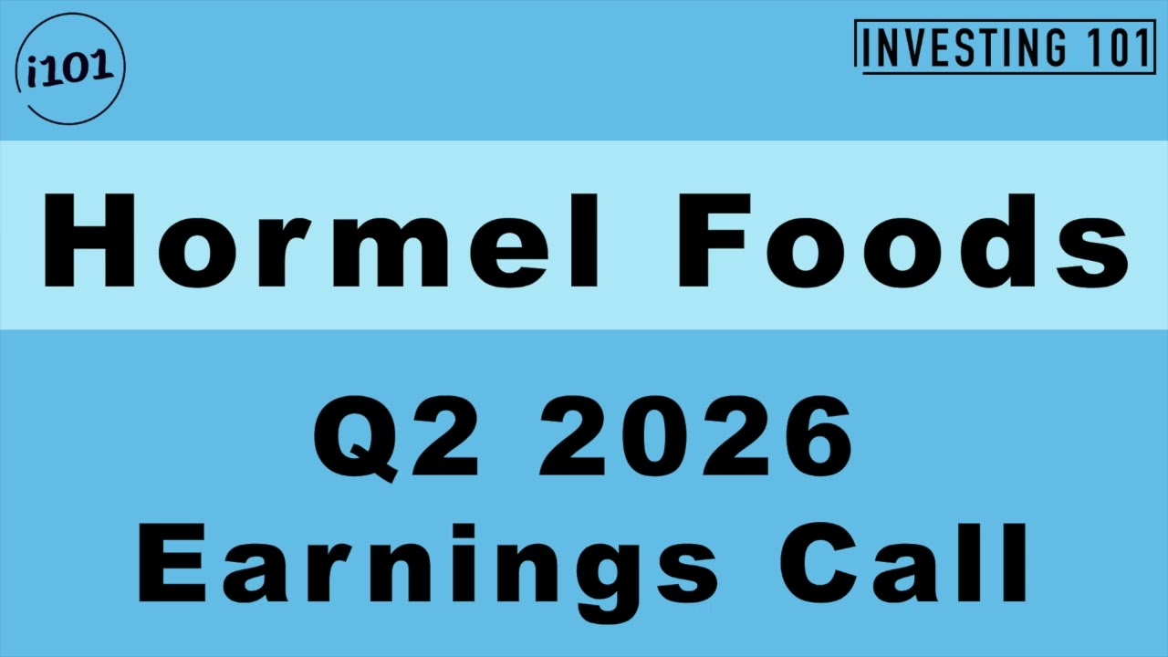 Hormel Foods Q2 2026 Earnings Call | SPAM Brand and Foodservice Volume Growth Drive Income Beat