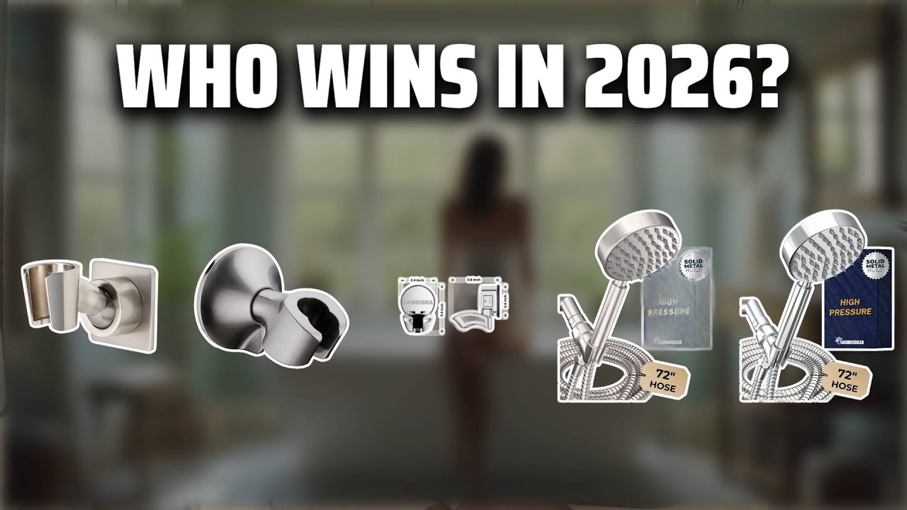 The Top 5 Best Shower Head Holder in 2026 - Must Watch Before Buying!
