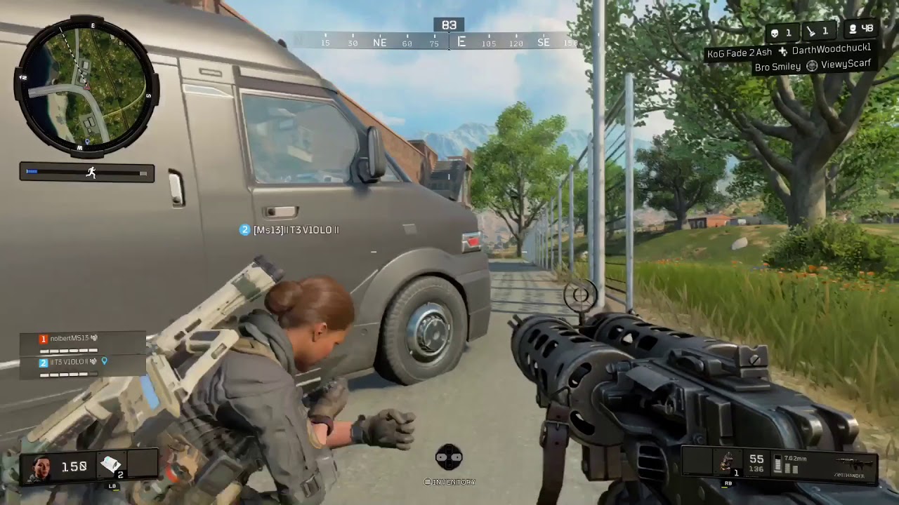 El mejor jugador de ‭‭ Call of Duty Black ops 4 battle royale (tienes que verlo parte 1 )