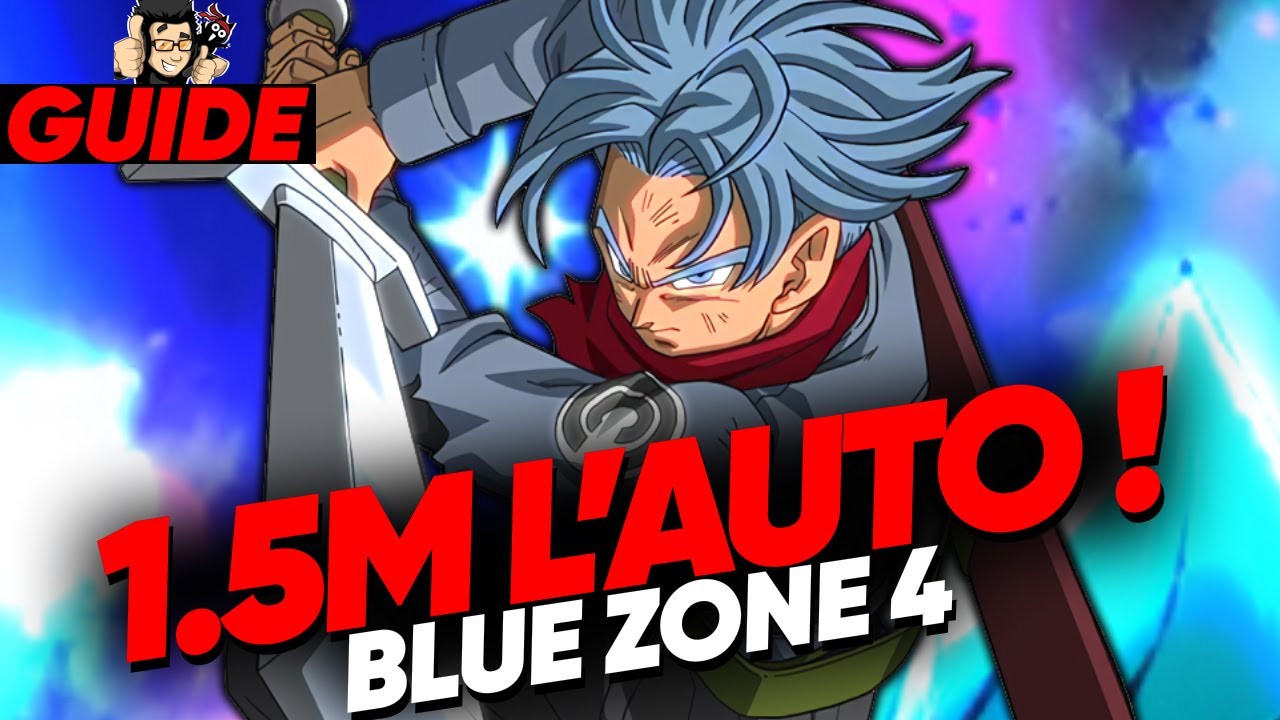 1.5 MILLION L'AUTO ATTAQUE ? BOSS TRUNKS DBS BLUE ZONE 4 DOKKAN BATTLE