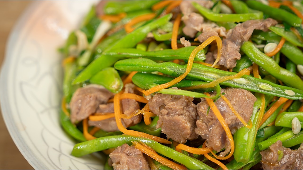 C&aacute;ch L&agrave;m M&oacute;n Đậu Que X&agrave;o Thịt M&aacute; Đ&agrave;o Ngon V&agrave; Dễ Ăn | Cook b&eacute;o