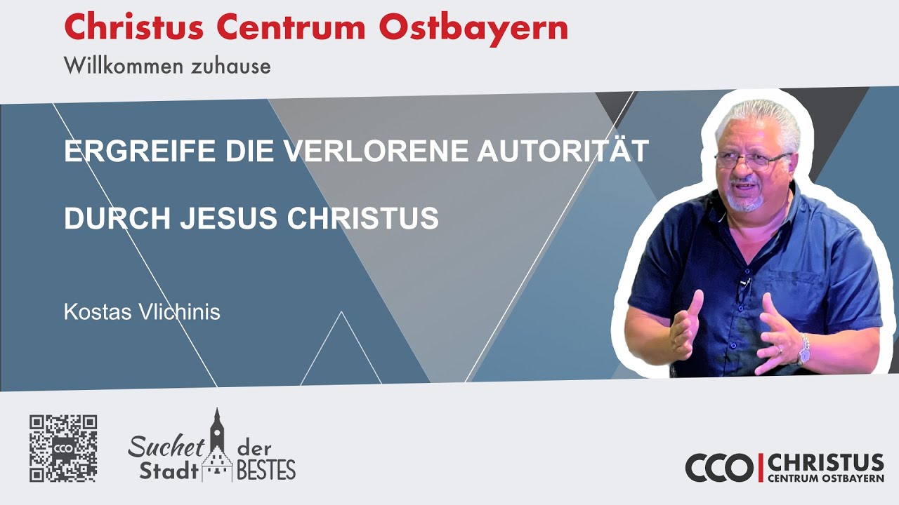 Ergreife die verlorene Autorität durch Jesus Christus
