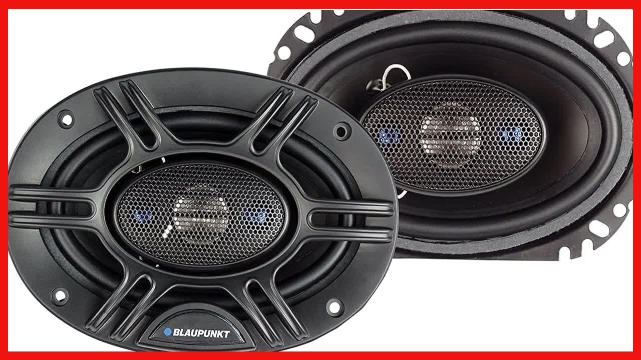 Коаксиальные 4-полосные колонки Blaupunkt GTX406 4