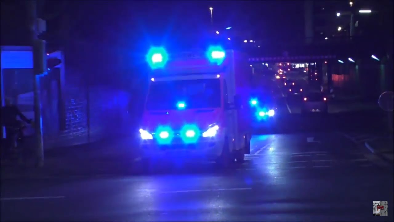 Reserve-RTW Kreis Steinfurt und NEF Feuerwehr Rheine