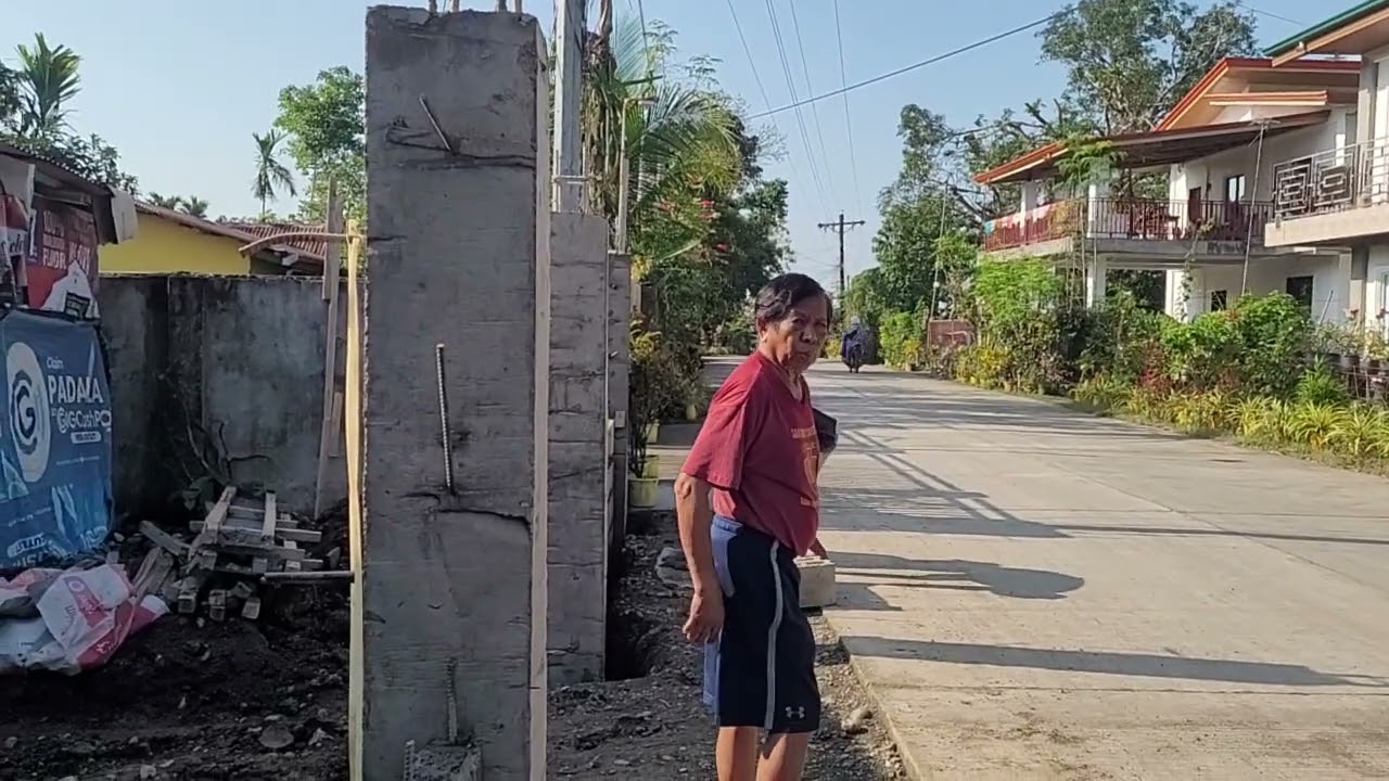 FENCING INFRONT OF OUR HOUSE @ Lourdes Wasin