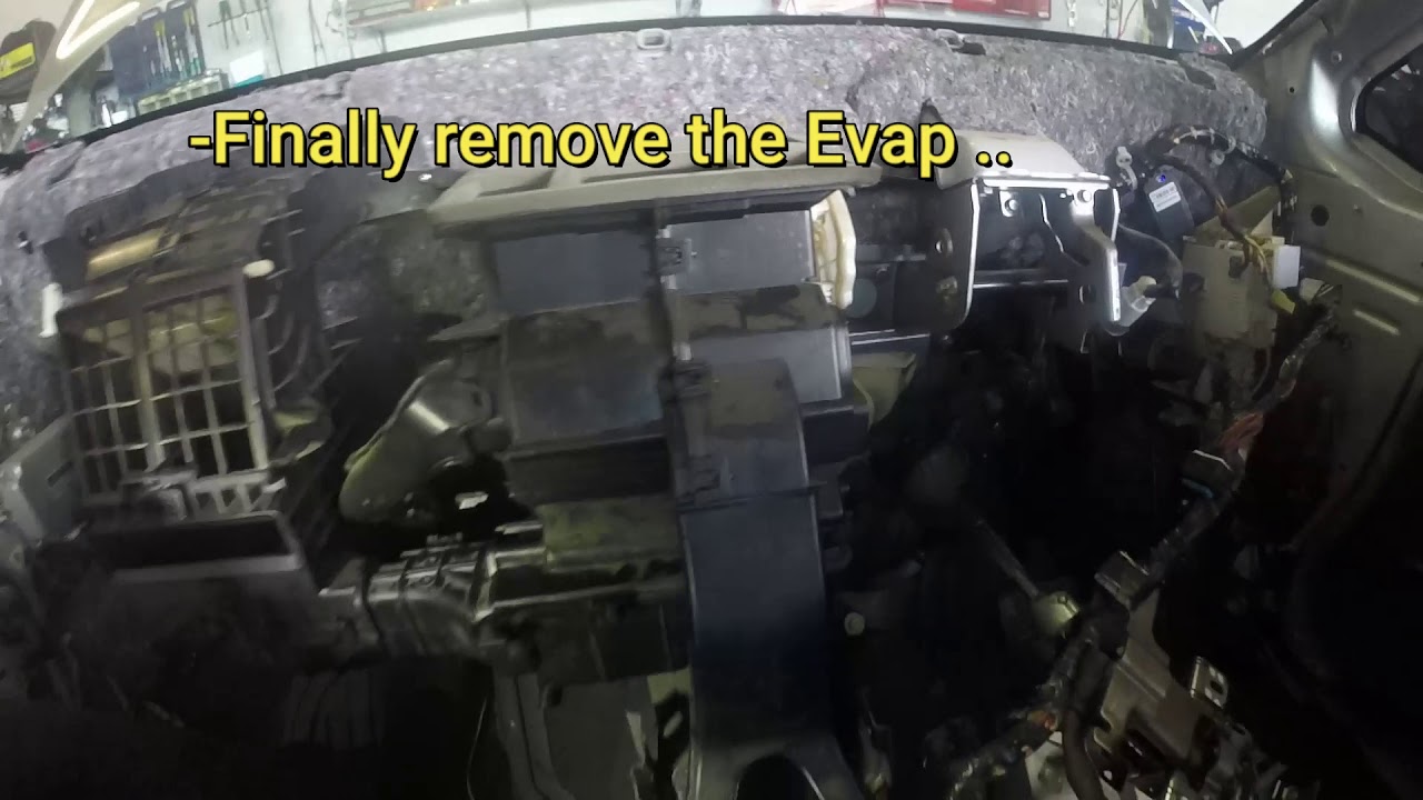 SUZUKI LIANA EVAP REMOVAL PART2