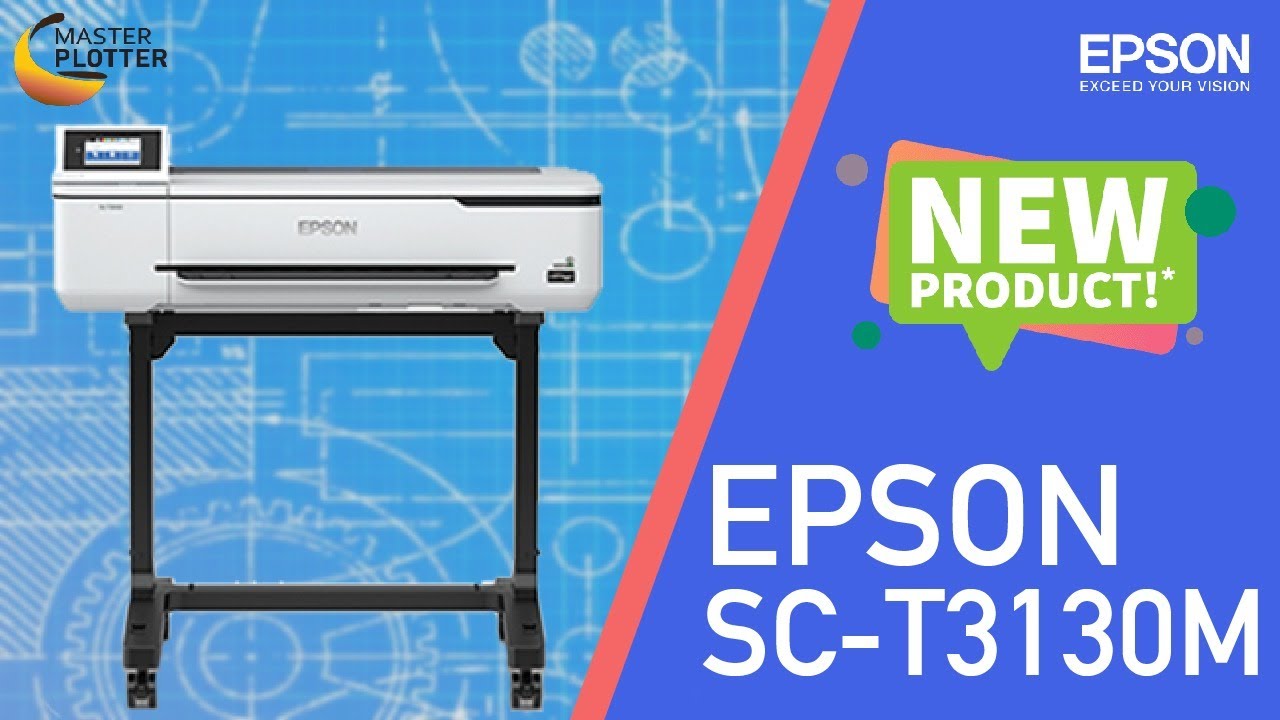 Epson SureColor SC T3130M | Printer Teknis Multifungsi