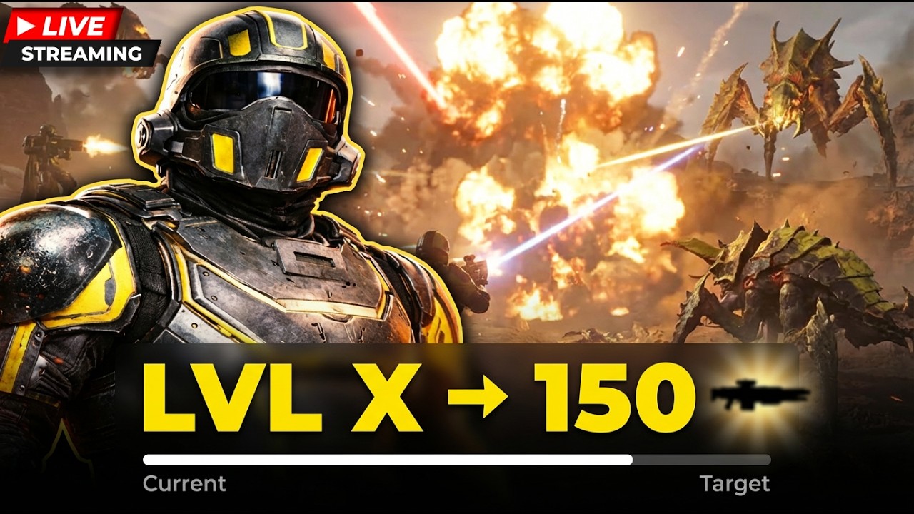 🔴 LIVE | IM ADDICTED HERES THE ROAD TO 150 IN HELLDIVERS 2