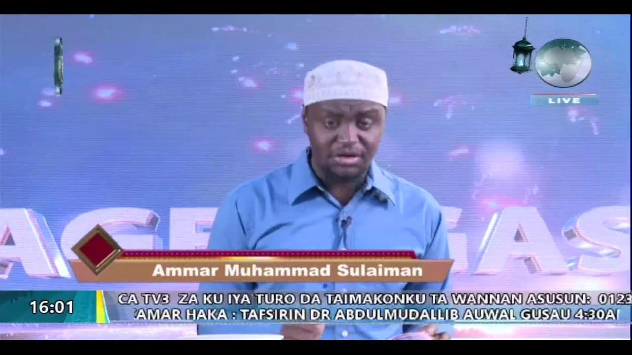 Fagen Gasa || Ammar Muhammad Sulaiman  || Kai Tsaye (LIVE) 02/03/2026