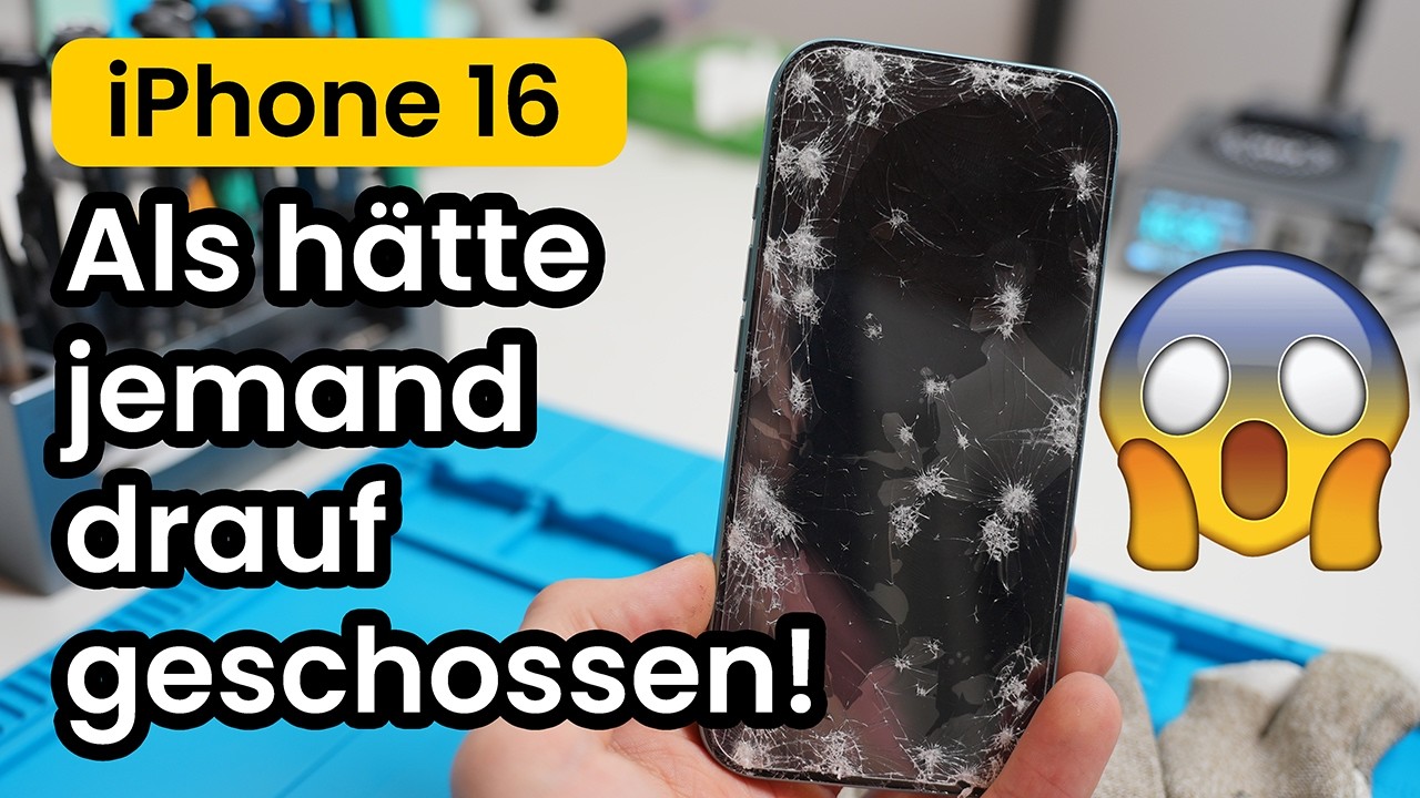 iPhone 16 Display Reparatur – Original Apple Teil einbauen & kalibrieren