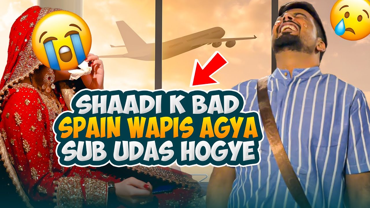 Back To Spain 🙁 | Shaadi Ke Baad Pehlee Dafaa Spain Wapis Aagayaa 😢 | Sab Udaas Ho gayee