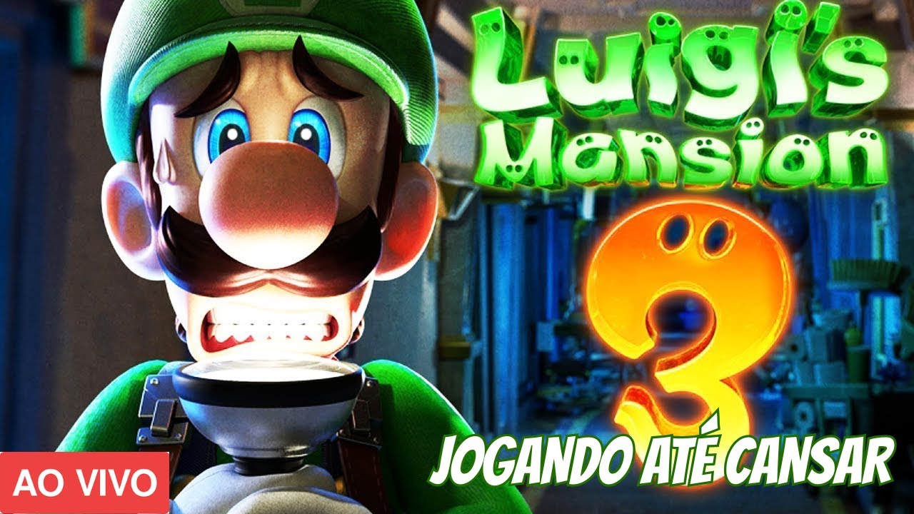 LIVE DO NINTENDO SWITCH - LUIGI MASION 3