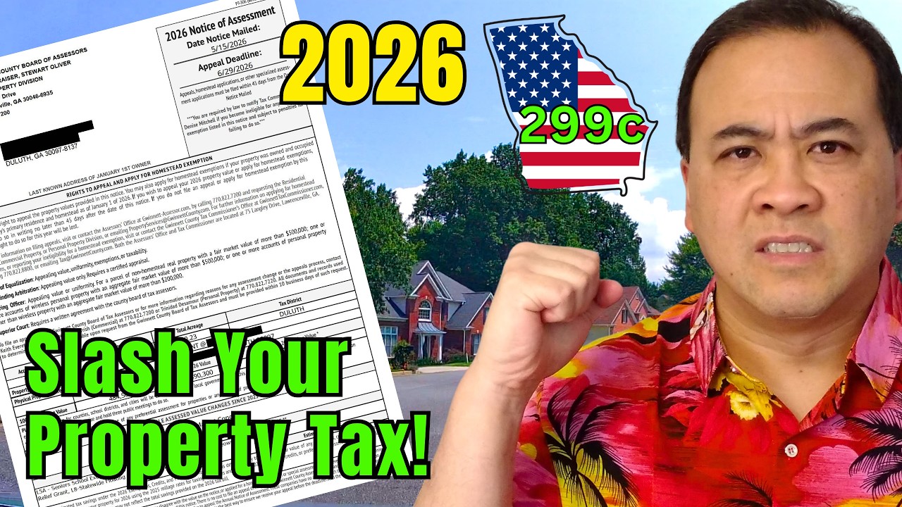 How to APPEAL your GA property assessment notice 2026! PT-311-A