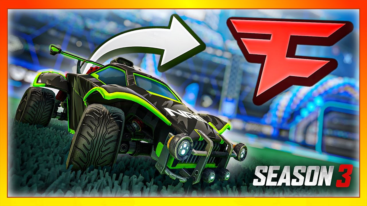 I joined the FaZe Rocket League team for a day... (Season 3 Placements)