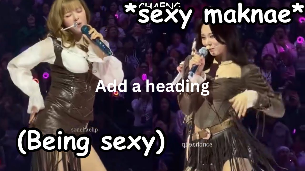 jeongyeon teaching tzuyu to become sexy ft. twice chaotic what is love