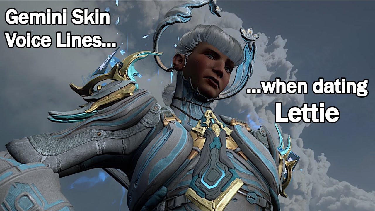 Lettie (Trinity) Gemini Skin Special Voice Lines when Romanced - Warframe 1999 Update