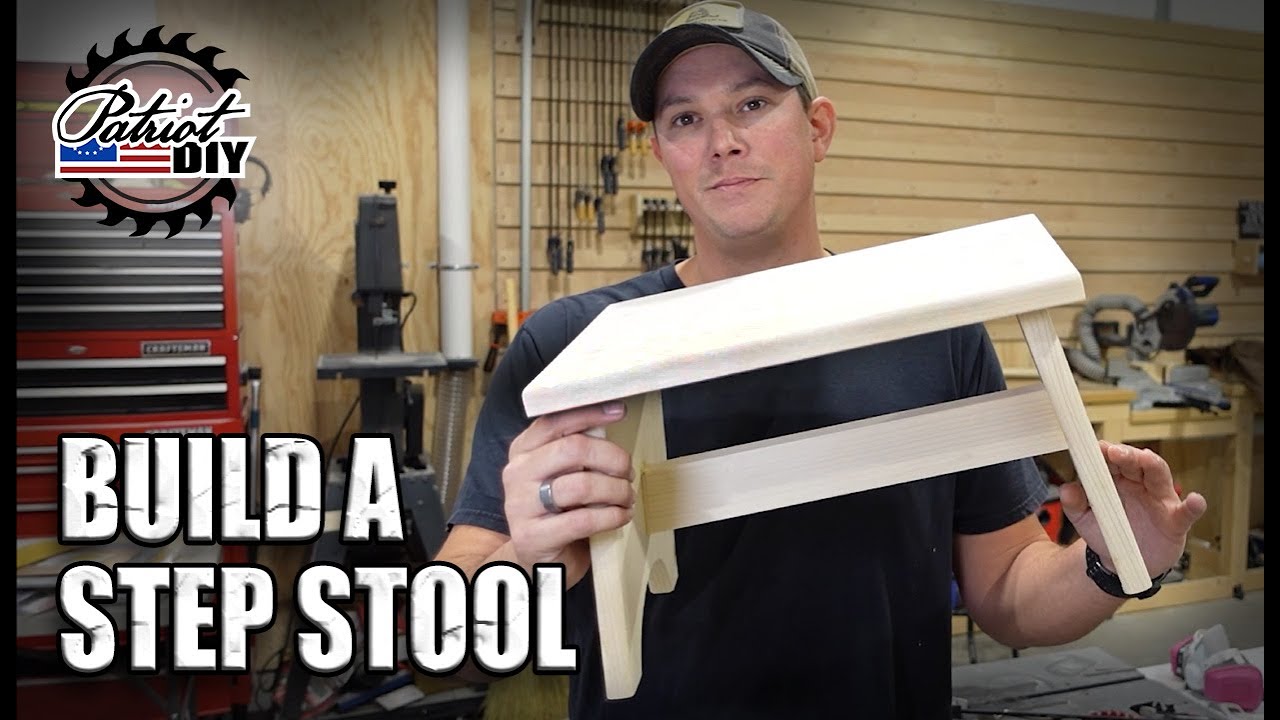 Build a DIY Step Stool / Beginner Woodworking