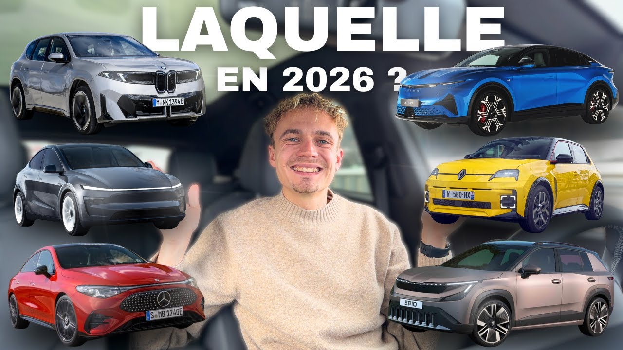 Quelle voiture électrique choisir en 2026 ?