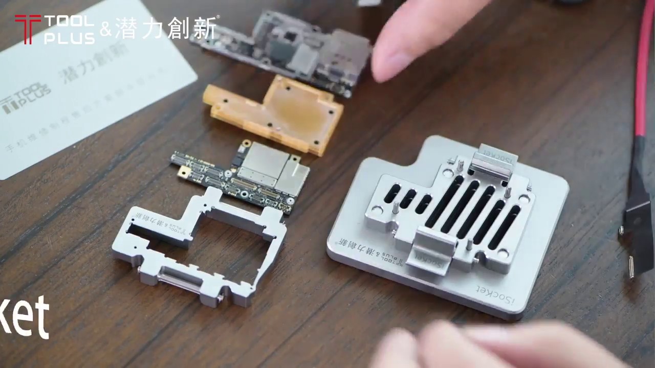 Full Cell Phone Spare Parts|ToolPlus iSocket iPhone X Board Test Fixture