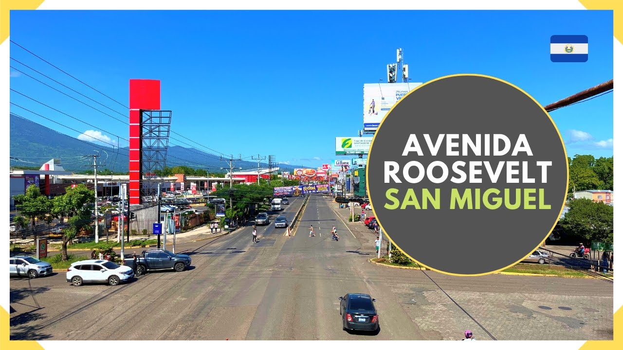 AVENIDA ROOSEVELT es el corazón comercial de SAN MIGUEL - METROCENTRO SAN MIGUEL - EL SALVADOR 2023