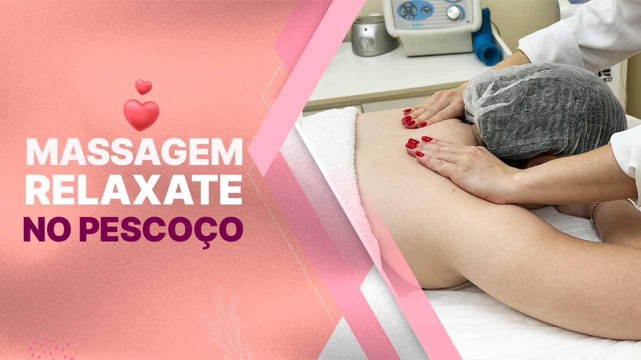 Massagem relaxante no pescoço - ASMR