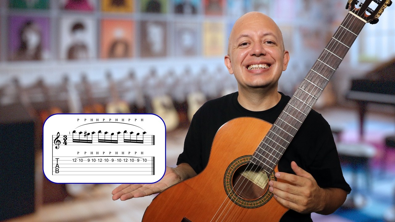 Ligado en guitarra: Mejora tu técnica y gana fuerza con estos ejercicios