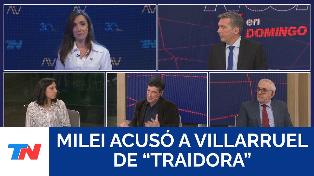 El divorcio político de Villarruel y Milei