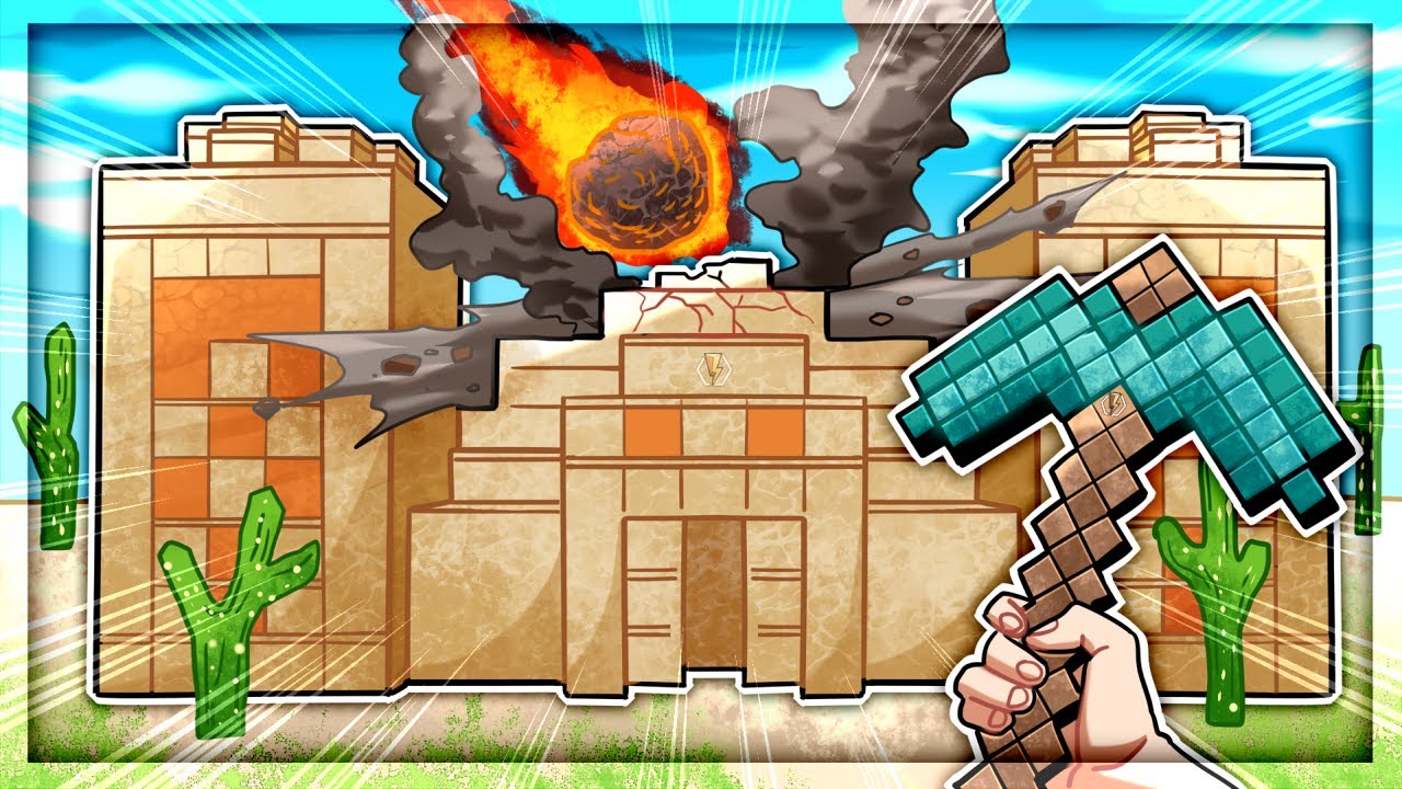 Destroying A Minecraft World With REALISTIC Physics in Teardown