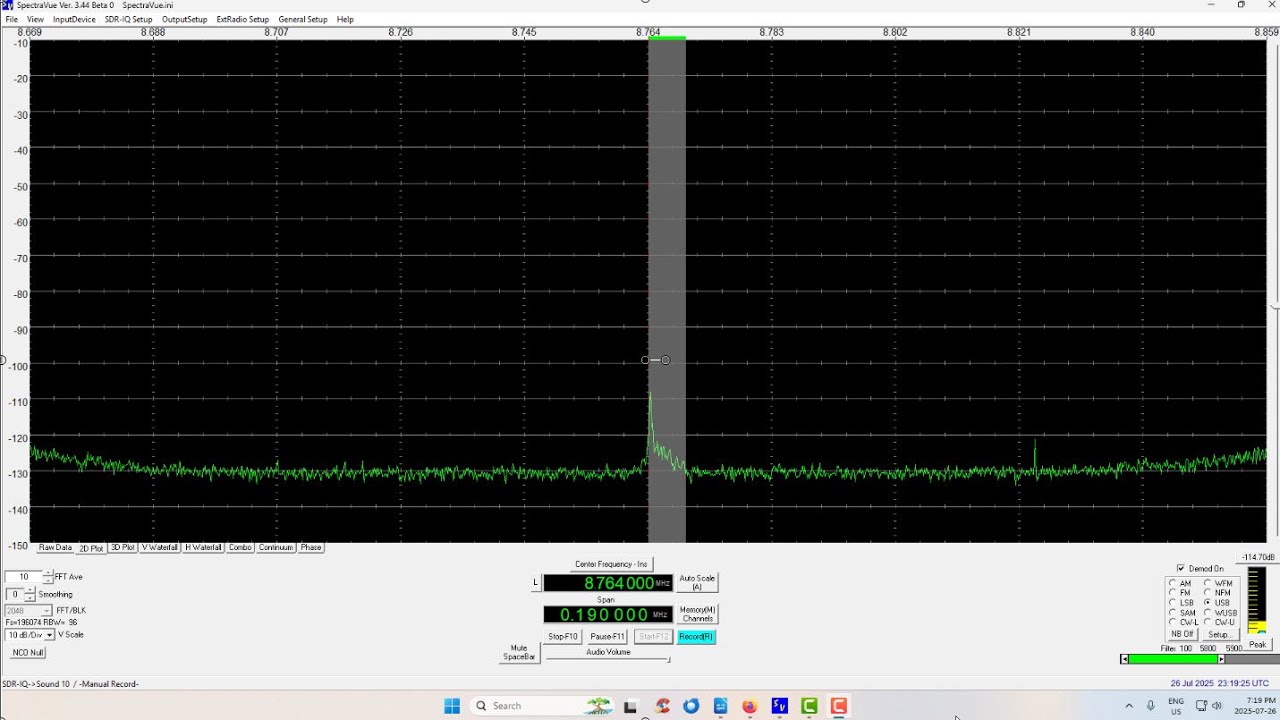 HF Marine Weather 8764KHz_USB