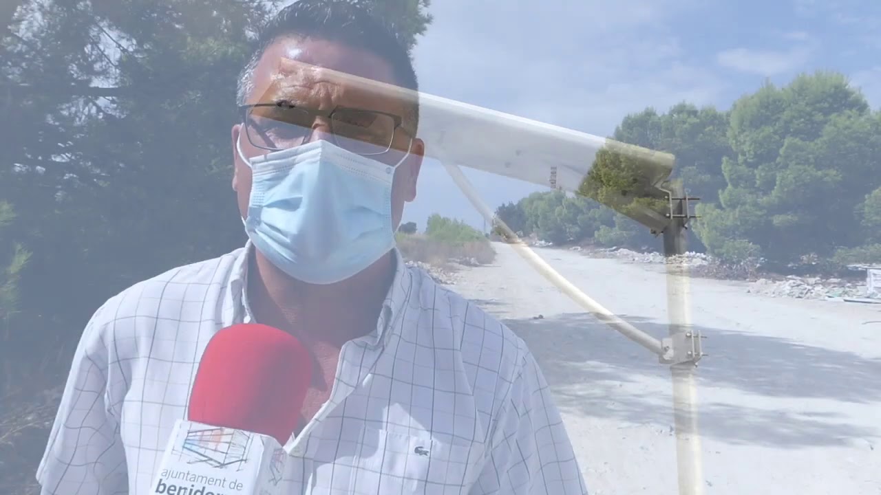Farolas inteligentes y cámaras para evitar el vertido de escombros ilegales
