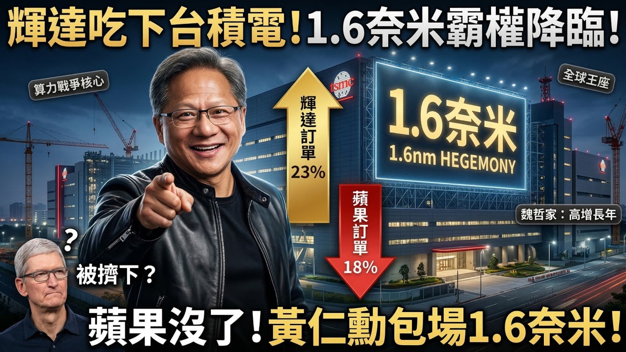 為什麼硬碟貴到離譜？😱 揭秘 2026 算力戰爭：台積電、輝達如何聯手收割全球荷包！💥