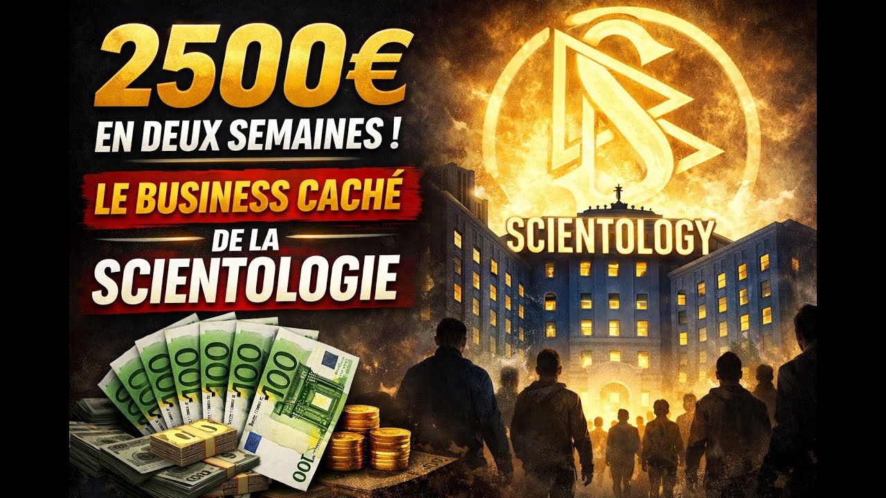 2500€ en deux semaines : le business caché de la Scientologie