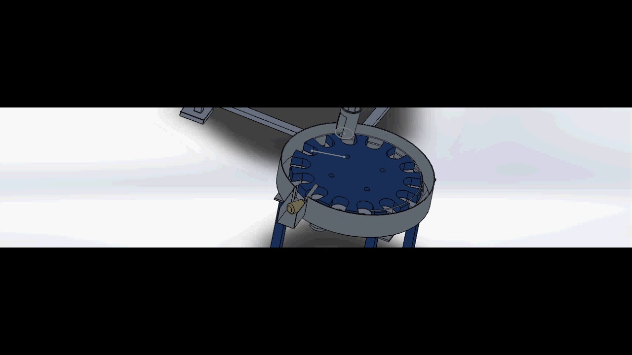 Flat Table  Bottle Unscrambler Design