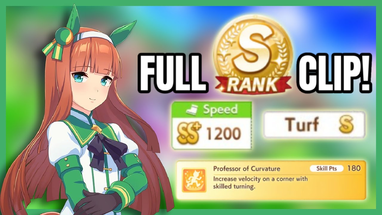 [14,636 Score] Full S-Rank Run in Global Server - Uncut Umamusume Gameplay (Silence Suzuka)