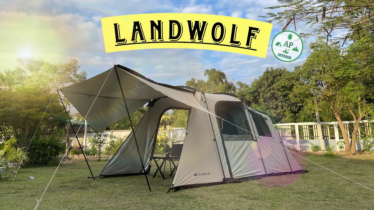 รีวิวจัดเต็ม by AP-OUTDOOR : วิธีการกางเต็นท์ Landwolf ง่ายจริงไหม?