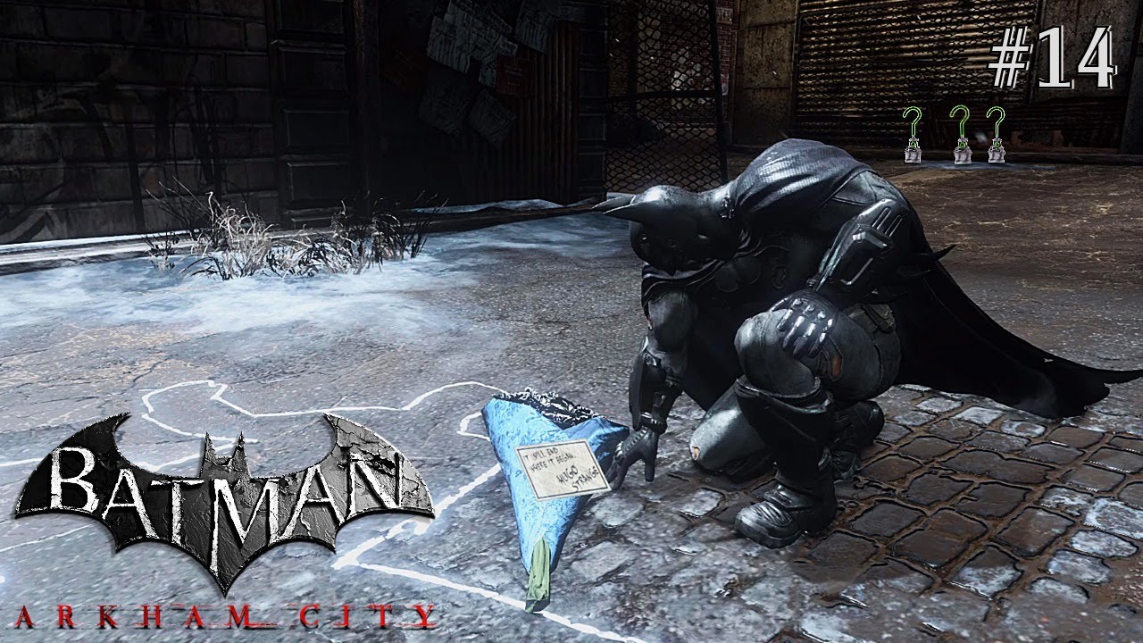 Crime Alley & Riddler`s 3. Geisel | Batman Arkham City #14