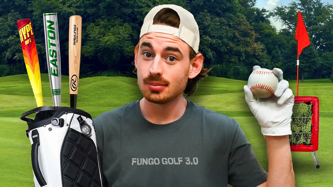 We Played Golf with Baseball Equipment (Fungo Golf Challenge)
