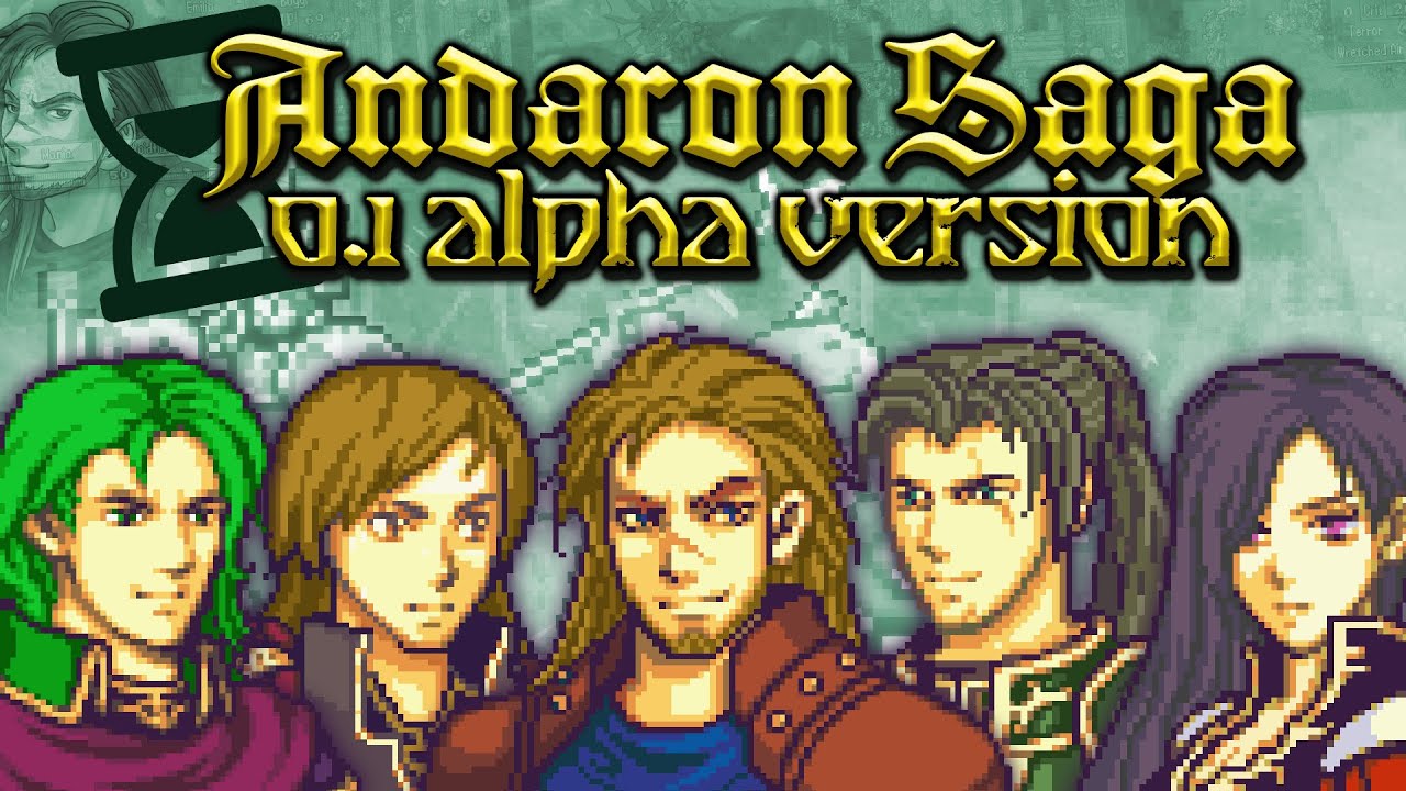 Playing The Old Alpha Version of Andaron Saga