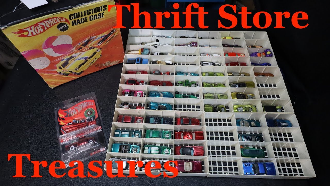 Thrift Store Treasure Hunt Finds - Epic Red Line Cars Collection Found - Hot Wheels