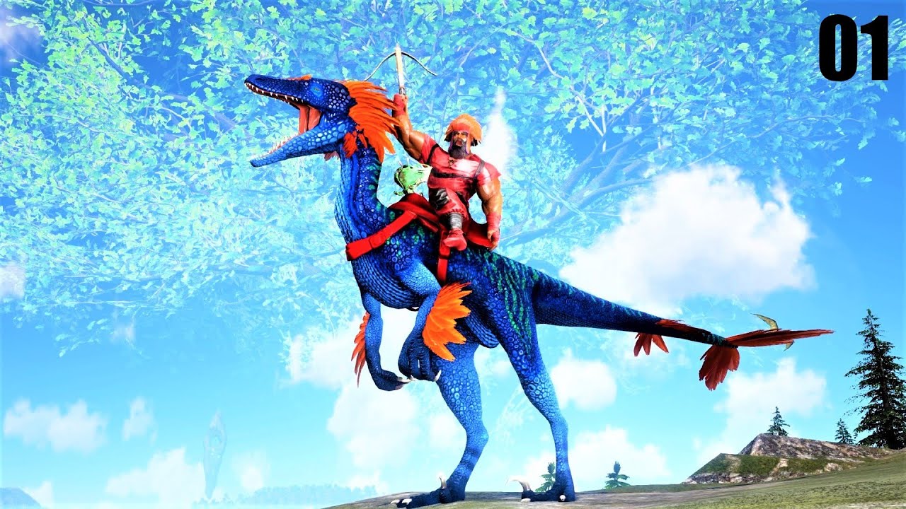 NEW EPIC JOURNEY BEGINS! (FJORDUR MEGA MYTH MODDED) ARK SURVIVAL EVOLVED E01