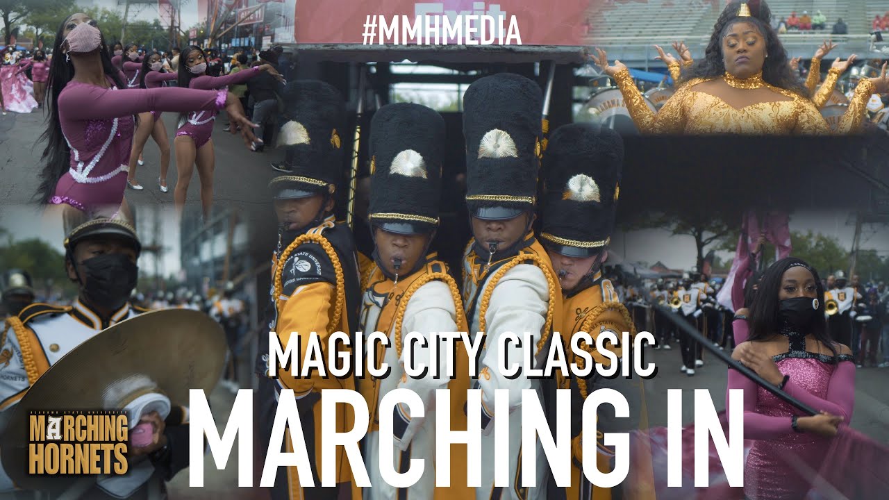 Marching In | 2021 Magic City Classic | Alabama State University