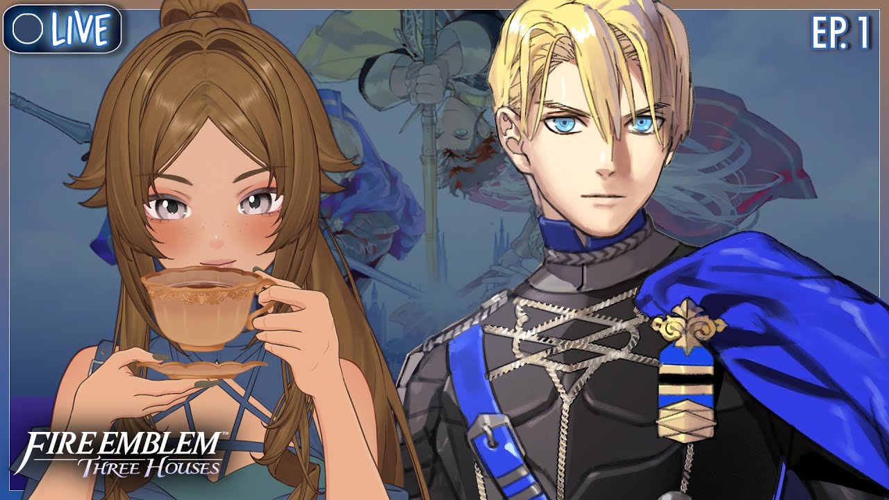 time for my MADDENING blue lions run! • fire emblem three houses ‣ ep.1