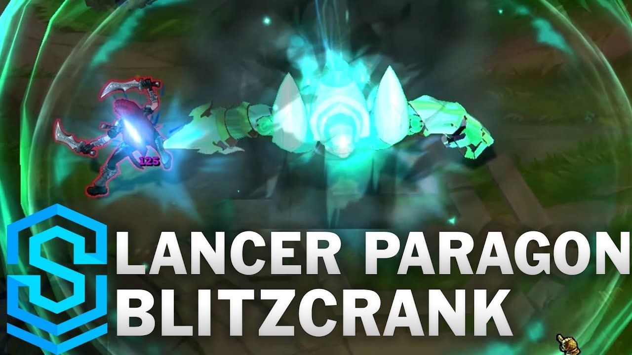 Lancer Paragon Blitzcrank Skin Spotlight - League of Legends