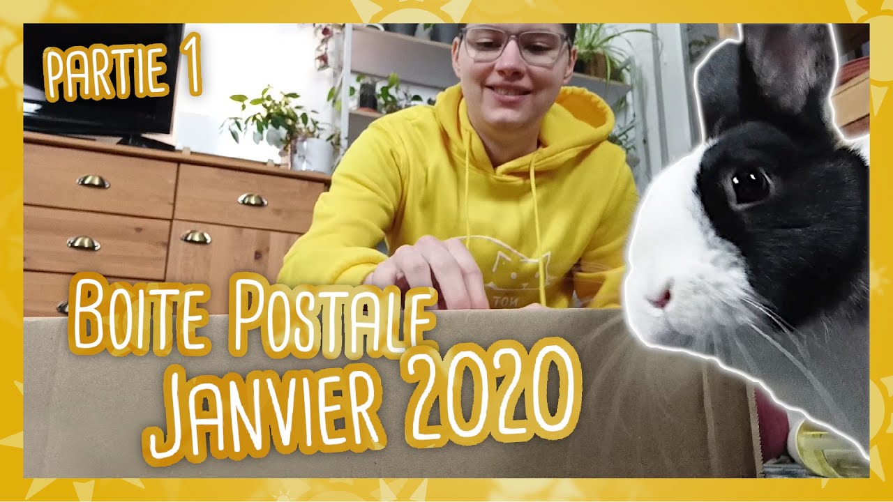 Un Matthieu heureux | Boite postale janvier 2020 - partie 1